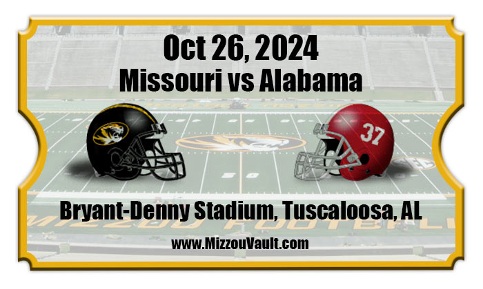 2024 Missouri Vs Alabama