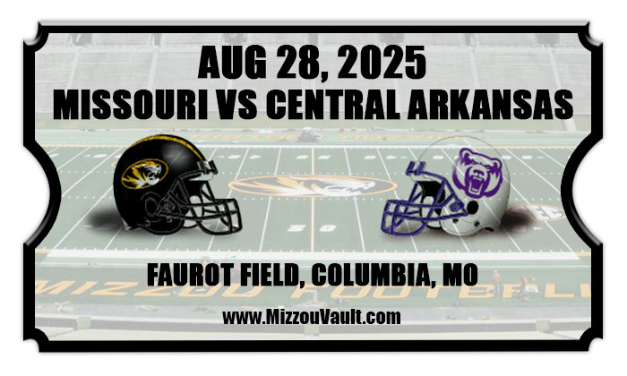2025 Missouri Vs Central Arkansas