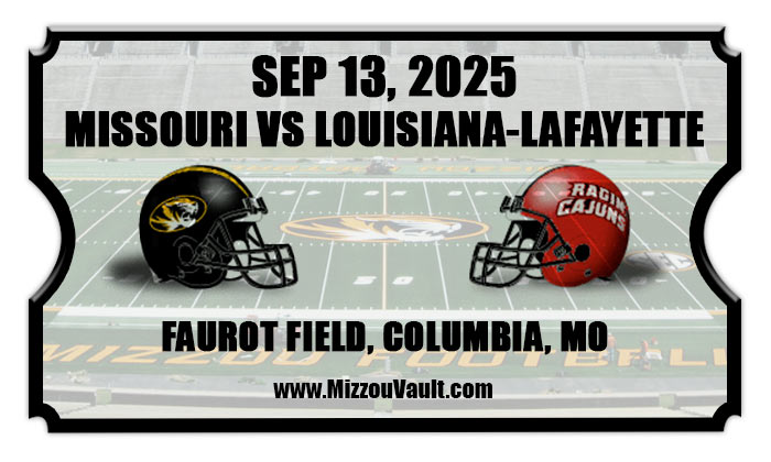 2025 Missouri Vs Louisiana Lafayette